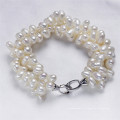 Pulsera de la perla natural de la plata esterlina 925 para la venta